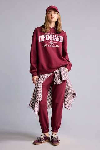 Defacto Okula Dönüş Jogger Fıt Basıc Düz Kalın Sweatshirt Kumaşı Pantolon F9622ax26wnbr115 Bordo-br115