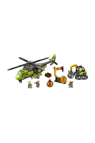 LEGO City 60123 Volcano Supply Helicopter 330 Parça
