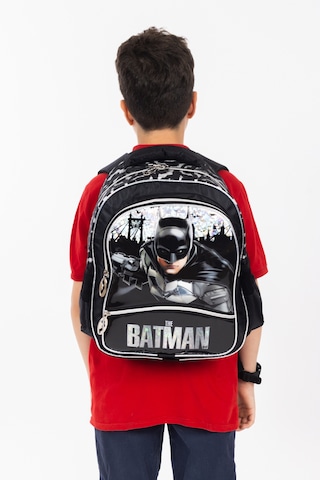 Necati Çanta Batman Figürlü Lisanslı İlkokul Sırt Çantası Siyah