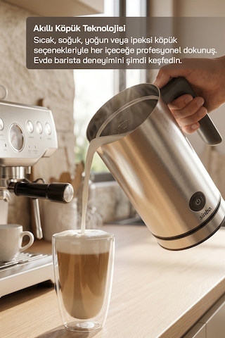 Sinbo STO-6735 500 W Profesyonel Süt Köpürtücü