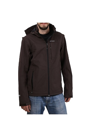 Icepeak Erkek Outdoor Montu Siyah Leonidas Softshell Jacket 57805 682 190