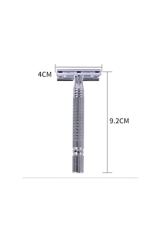 Sones Junjie Tıraş Ve Sakal Jilet Standı Eski Stil Çift Taraflı Manuel Tıraş Makinesi
