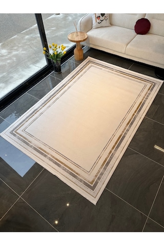 Vista Halı Salon, Oturma, Yatak Odası Halısı Desen Kodu 76335-957 Bej