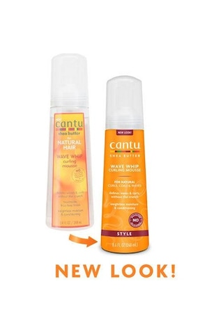 Cantu Shea Yağı Doğal Saçlar İçin Dalgalar ve Bukleler Oluşmasını Sağlayan Köpük 248ml
