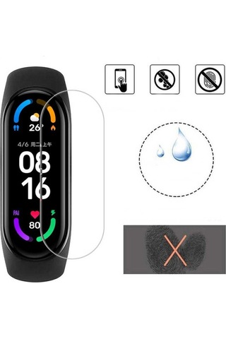 Xiaomi Mi Band 7 Zore Narr Tpu Body Ekran Koruyucu-Renksiz