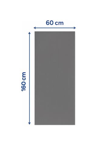 Kamp Matı - Argeus - 10mm Foam Mat - Gri - 60 190 Cm Altın