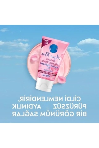 Organik Gül Suyu İçeren Makyaj Temizleme Jeli 150 Ml - Nemlendirici Etki
