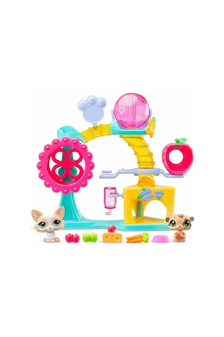 5196 Littlest Pet Shop Minişler Eğlence Fabrikası Oyun Seti S1 -sunman Standart