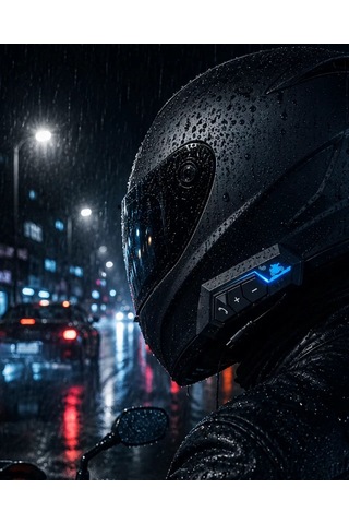 Kablosuz Motosiklet Kask Kulaklığı Bluetooth Mikrofonlu Sürüş Sis