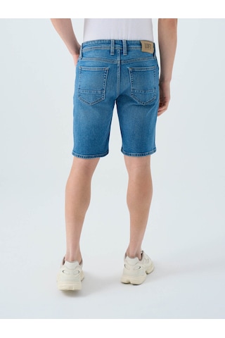 Loft Slim Fit Mavi Erkek Şort Lf2038745 Mavi