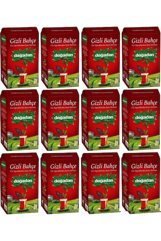 Doğadan Gizli Bahçe Siyah Çay 12x1 Kg Doğadan Gizli Bahçe Siyah Çay 12x1 Kg