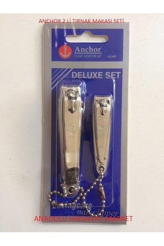 Anchor Deluxe Tırnak Makası 2 Li Set Birinci Kalite