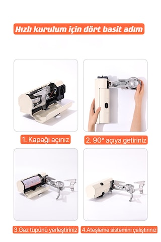 Shufa Katlanabilir Kamp Ocak Haki