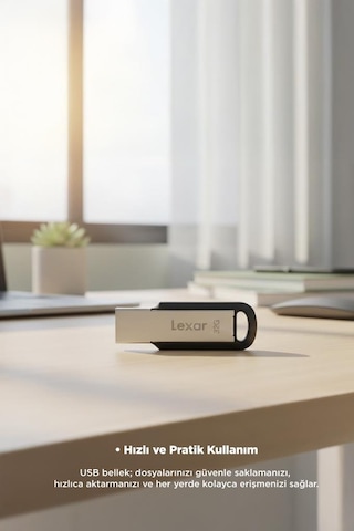 Lexar Metal Usb 3.2 Gen1 150 MB/s 32 GB M400 Flash Bellek