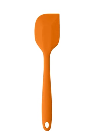 Pink Rose Bybirgül 27 Cm Büyük Boy Yanmaz Yapışmaz Silikon Spatula Seti 3 Parça Turuncu
