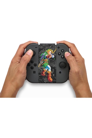 Nintendo Switch Joycon Comfort Grip Tutacak Lisanslı Zelda Hyrule