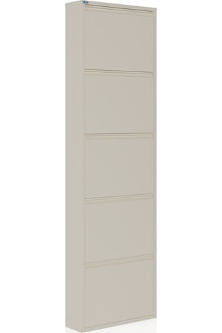 Ceha 5'li Metal Ayakkabılık - Krem K.AYK-5 /AB1013