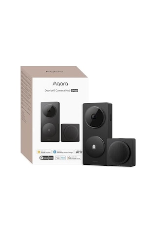 Aqara Akıllı Kapı Zili Kamerası G410, Zil, 2k, Homekit Güvenli Video, 2 Yönlü Ses, Dahili Matter Hub, Kablosuz/kablolu, Apple Home, Alexa, G'yi Destekler...-122177