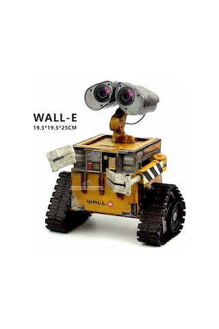 Wall-e Heavy Metal Koleksiyon Figürü 25 Cm / 2 Kg Premium Model