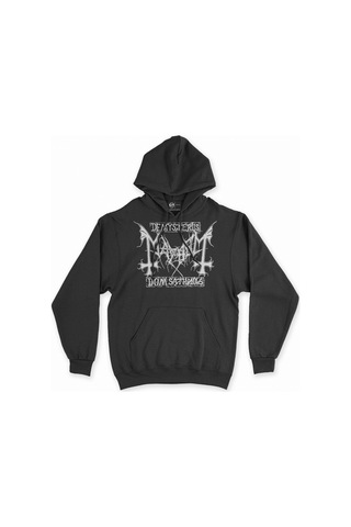 Cix Mayhem Tasarımlı Kapşonlu Sweatshirt Hoodie SIYAH
