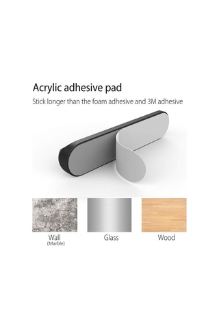 Kablo Yönetim Klipsleri, Pürüzsüz Yüzey Bağlantılı Gelişmiş Kablo Yönetim Düzenleyicisi, Masa Düzenleme Ve Kablo Toplama İçin 2'li Paket, Siyah