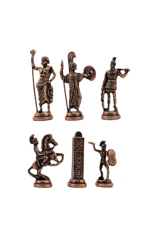 Satranç Taşı İsteyene Gifthome Battal Metal Antik Yu