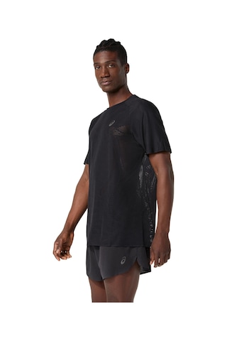 Asics Metarun Ss Top Erkek Black/obsidian Grey Kısa Kollu Tshirt 2011d510-001