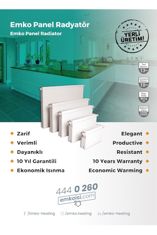 Emko Panel Radyatör 500x0500