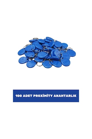 Electrimax Manyetik Anahtarlık Tag 100 Adet - Göstergeç Proximity