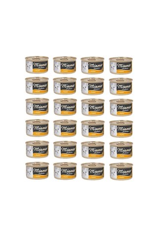 Miamor Pastete Tavuklu Kedi Konservesi 24 x 85 G