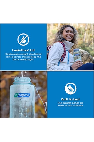 Nalgene Wh Sustain Su Şişesi Seafoam 1 L, Plastik Çok Renkli