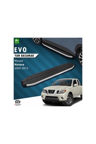 S-dizayn Nissan Navara 2 Evo Krom Yan Basamak 203 Cm 2005-2015