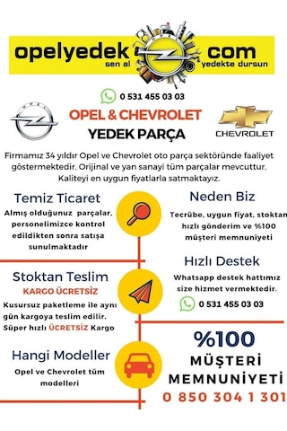 Opel Vectra C Fren Hidrolik Kapağı