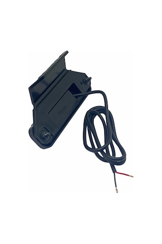 12v-24v Yan Sinyal Lambası 3 Ledli Crone Tipi Kırmızı Ym Braketli