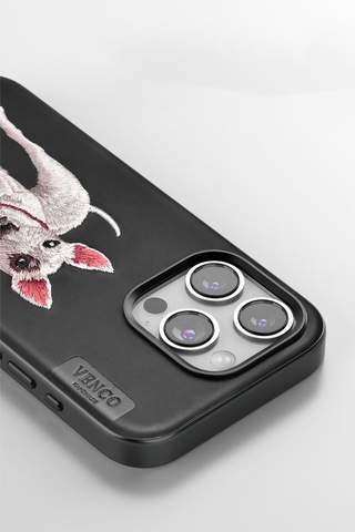 Venco Apple Uyumlu iPhone 15 Pro Max Perma Desenli Kapak 001