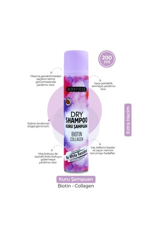 Morfose Extra Hacim Kuru Şampuan 200 ML