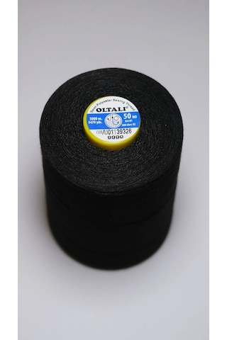 Siyah 2 Li Dikiş Ipliği 36 No 3000m Polyester
