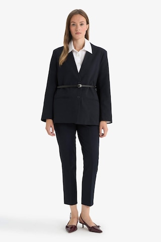 Defacto Regular Fit Ceket Yaka Blazer Ceket F6104ax25aunv243 Lacivert