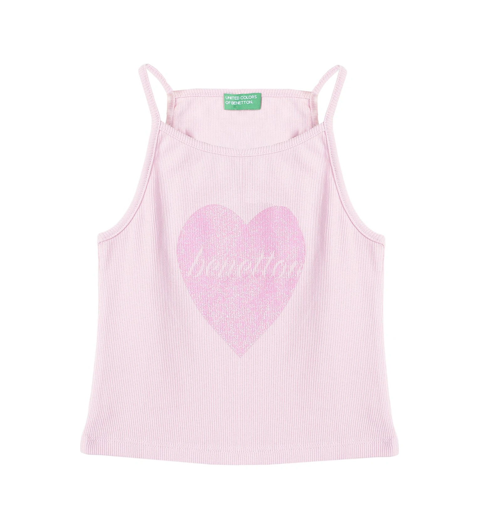 United Colors Of Benetton Kız Çocuk Atlet Bnt-g21220 Pembe
