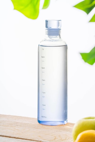Acar Pury Mavi Cam Su Matarası - 500 Ml