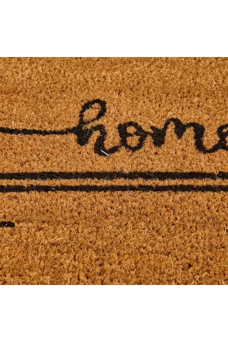 Giz Home Duvardaki Kedi Kapı Önü Paspası - Bej - 35x60 Cm Bej