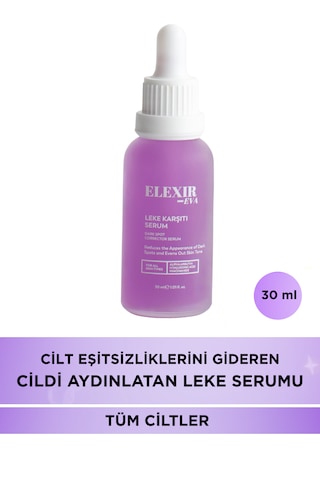 Aydınlatıcı Serum Cilt Tonunu Eşitleyen Ve Koyu Leke Görünümünü Azaltan Etkili Formül-30ml