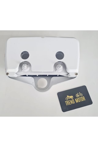 Kilometre Saati Kabı Plastiği Beyaz - Cg Motosiklet