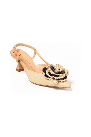 Natural Topuklu / Stiletto Kadın 3214m023 Nacree Oas beyaz