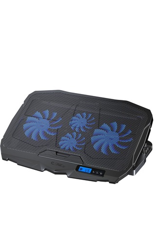 Tornado 4x Turbo Led Fan 6 Farklı Kademeli Lcd Ekran Notebook Soğutucu.