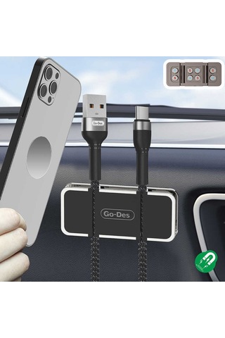 Go Des GD-HD782 Magnetic Araç Telefon Tutucu - ZORE-221214