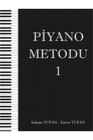 Piyano Metodu 1 ve Piyano Metodu 2 Set - Enver Tufan -