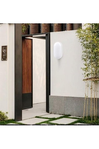 Balkon Lambası Teras Lambası Aydos 15w Beyaz Duvar Lambası Beyaz Işık Banyo Lambası Tavan Lambası Beyaz