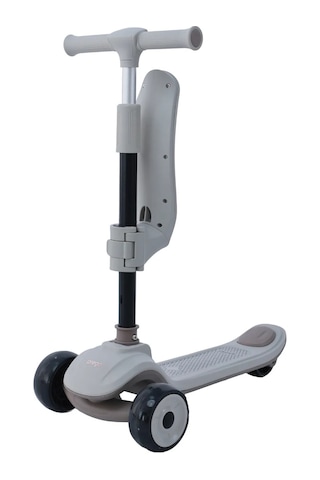 Prego Bluetooth Özellikli Işıklı Katlanabilir Nitro Scooter Bej