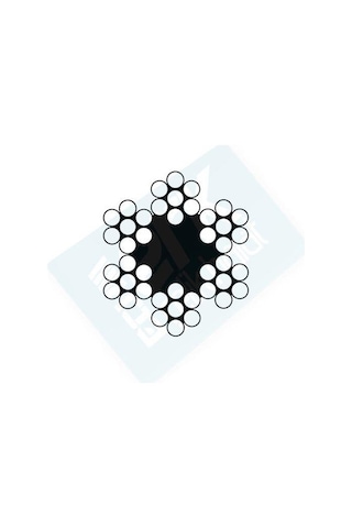 Çelik Halat 4 MM 1 M 6x7